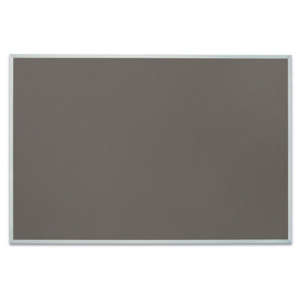 Corkboard, Fabric, Blk/Cobac, 1 Door, 36x36"